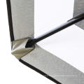 Pôle en aluminium léger portable 7,5 &#39;parapluie de patio pour extérieur